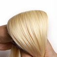 thumbnail image 5 of Benehair Clip-In Hair Extensions One Piece Human Hair Extensions 100% Remy Hair Weft 3/4 Full Head Straight Hair Blonde Invisible Seamless Weft, 5 of 13