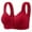 Red, variant on Everyday Bras for Women Womens Comfort Workout Sports Bra Super Push up Bra Running Girl Sports Bra Women Bra Set And Underwear plus Wireless Bras for Women Bra 36c Women Support Bras Red 36