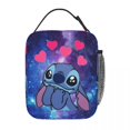 thumbnail image 3 of Bolsa térmica para almuerzo con dibujos animados de Lilo Stitch Kawaii, contenedor de comida portátil, lonchera para niña, niño, oficina, viajes, 3 of 5