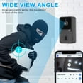 thumbnail image 3 of CAMOTUSE Smart Doorbell Wireless Remote Video Doorbell with Chime IR Night Vision Easy Install, 3 of 7