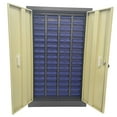thumbnail image 3 of 60 Drawers Tool Parts Cabinet Bolt and Nut Storage Steel Cabinet Lockable with Partitions and Labels, 3 of 9