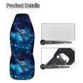 thumbnail image 6 of Uorisanigo Boho Turtle Blue Car Seat Covers Set of 2 Waterproof Car Seat Covers Front Seats Only All-Season Protection Automotive Accessories Suitable for Cars, SUV and Trucks, 6 of 7