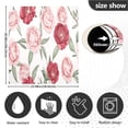 thumbnail image 6 of Dailycode Dishwasher Magnet Cover Magnetic Fridge Door Cover Home Kitchen Decor, Watercolor Peonies Flower, 23"x 26", 6 of 6