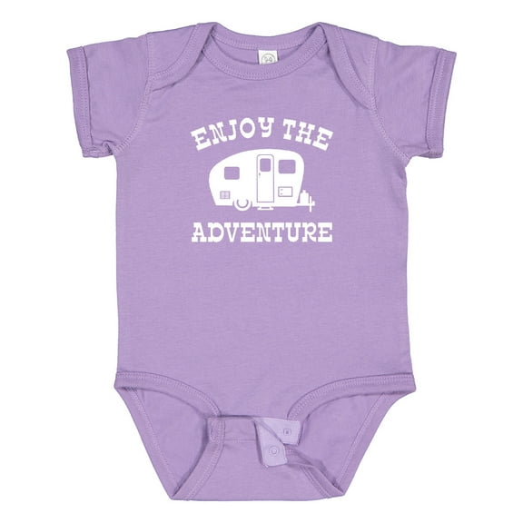 Inktastic Enjoy The Adventure RV Boys or Girls Baby Bodysuit