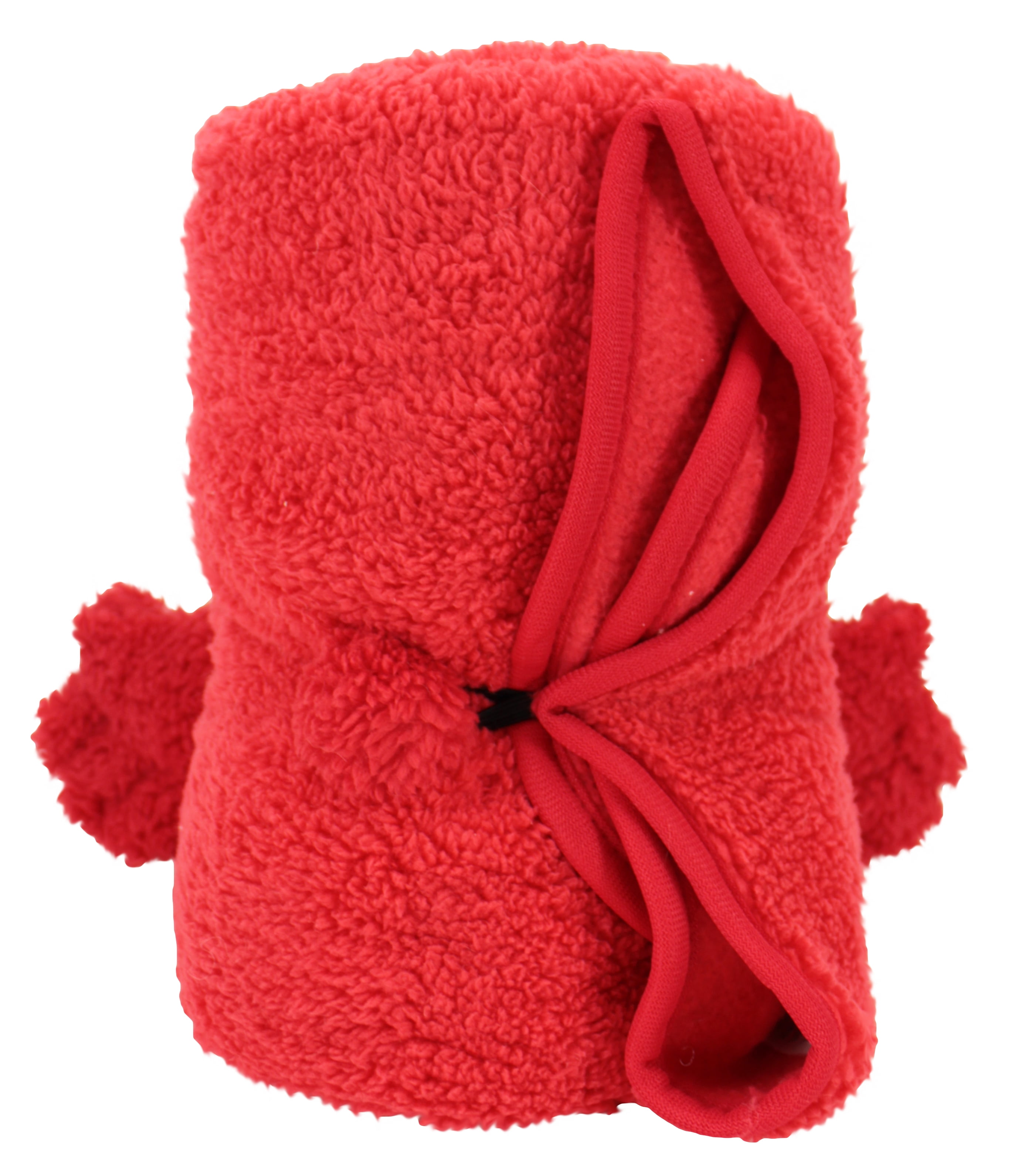 Sesame Street's Elmo My pet blankie Fleece Blankie | Soft & Cuddly Plush Elmo Blankie | 26" X 39" | By Animal Adventure