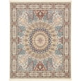 thumbnail image 1 of Unique Loom Narenj Tapis Motif Médaillon 8' x 10' Rectangle Ivoire/tan, 1 of 10