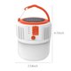 thumbnail image 3 of Linterna de camping LED solar de alta potencia | Bombilla recargable USB para tienda de campaña al aire libre, emergencia, senderismo, barbacoa | 5 modos, portátil, banco de energía de 1600 mAh, 3 of 8