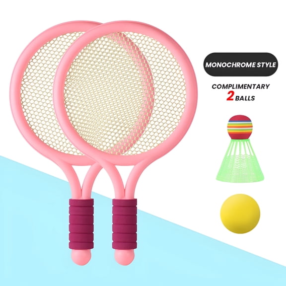 BESTSKY Baby Badminton Racket,Kids Tennis Racket Exercise Sports Outdoor Toys for Toddler 3 Year