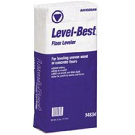SAVOGRAN Level-Best 14834 Floor Leveler, 25 lb (Best Way To Level A Floor For Tile)