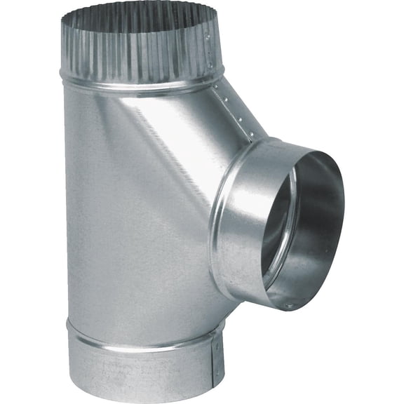 Imperial 6" 30Ga Galv Tee