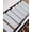 Blue, variant on Grey Striped Stair Treads for Wooden Steps Indoor Runner Rug Carpet, Minimalist Farmhouse Stripe 4 Pieces Peel and Stick Staircase Step Treads Covers Washable Throw Door Mats, 30"x8"