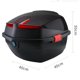 thumbnail image 4 of Baúl superior para motocicleta, baúl trasero universal para motocicleta, scooter, caja de equipaje, estuche de almacenamiento impermeable para motocicleta, 4 of 5