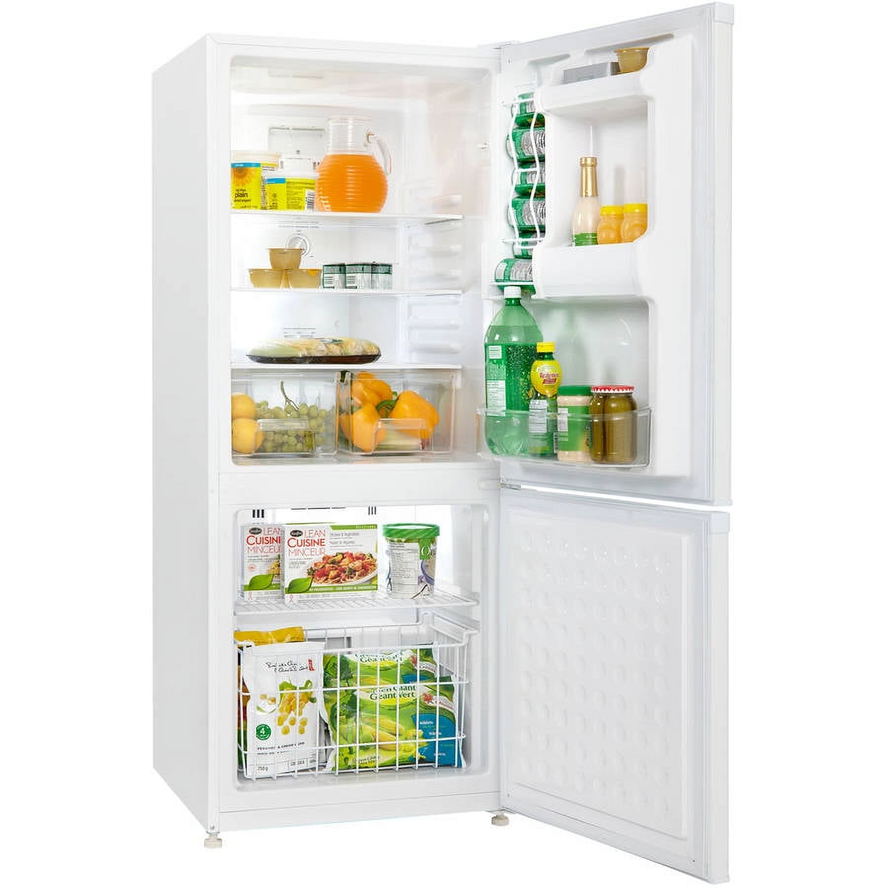 Danby 9.2 Cu Ft Bottom Mount Refrigerator, White - image 4 of 5