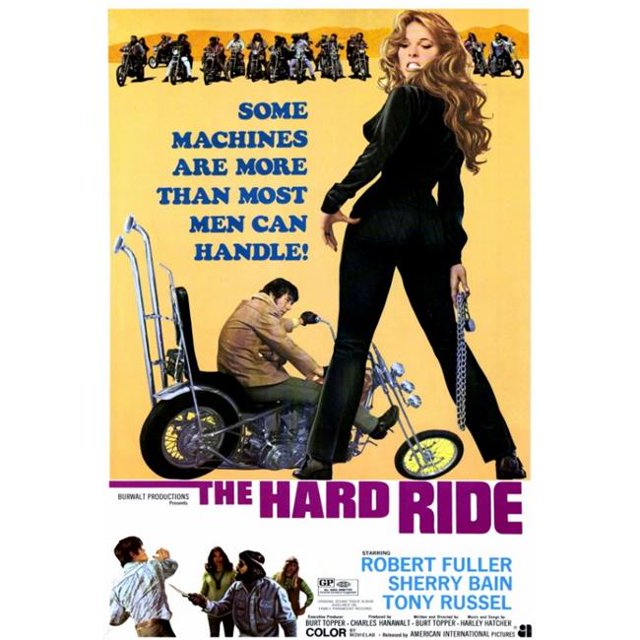 Posterazzi MOVGH0709 The Hard Ride Movie Poster - 27 x 40 in.