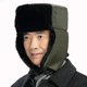 thumbnail image 2 of Gorro de invierno de piel sintética Lei Feng más orejeras cálidas de terciopelo, gorro de esquí, gorro de ciclismo al aire libre, gorro del noreste, 2 of 6