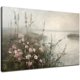 thumbnail image 1 of Pintura mural de lienzo con paisaje, diseño de montañas nevadas y ríos, escena de pinos en el salón, obra impresa sobre lienzo, decoración para dormitorio o sala de estar, 1 of 6