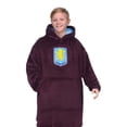 thumbnail image 1 of Aston Villa FC Couverture à Capuche Surdimensionnée avec Écusson pour Garçons/filles, 1 of 6