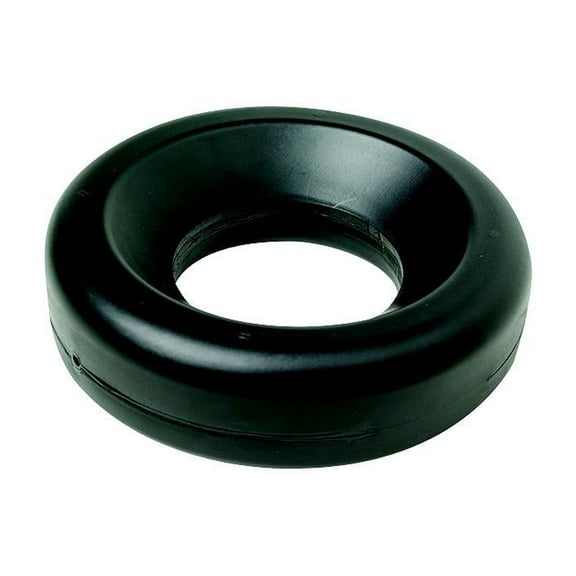 Trailer Jack Stand Wheel Stop - Black