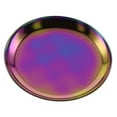 thumbnail image 3 of suyin Korean Style Metal Round Storage Tray Stainless Steel Serving Plate Cosmetics Jewelry Tray Ornament Photo Props, 3 of 9
