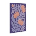 thumbnail image 2 of Stupell Industries Eclectic Midcentury Purple Poppies Canvas Art, 16 x 24, by Martina Pavlova, 2 of 8