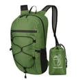 thumbnail image 2 of Hvmvliv Foldable Hiking Backpack Outdoor Travel Sackpack Lightweight Travel Backpack, Small Knapsack for Teen Outdoor Sports Travel Green, 2 of 6