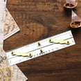 thumbnail image 6 of Navigation Parallel Ruler, Roll Ruler Lightweight, Clear Scale, Multifunctional Marine Parallel Ruler Measurement Tool for Measuring Student 450mm, 6 of 10
