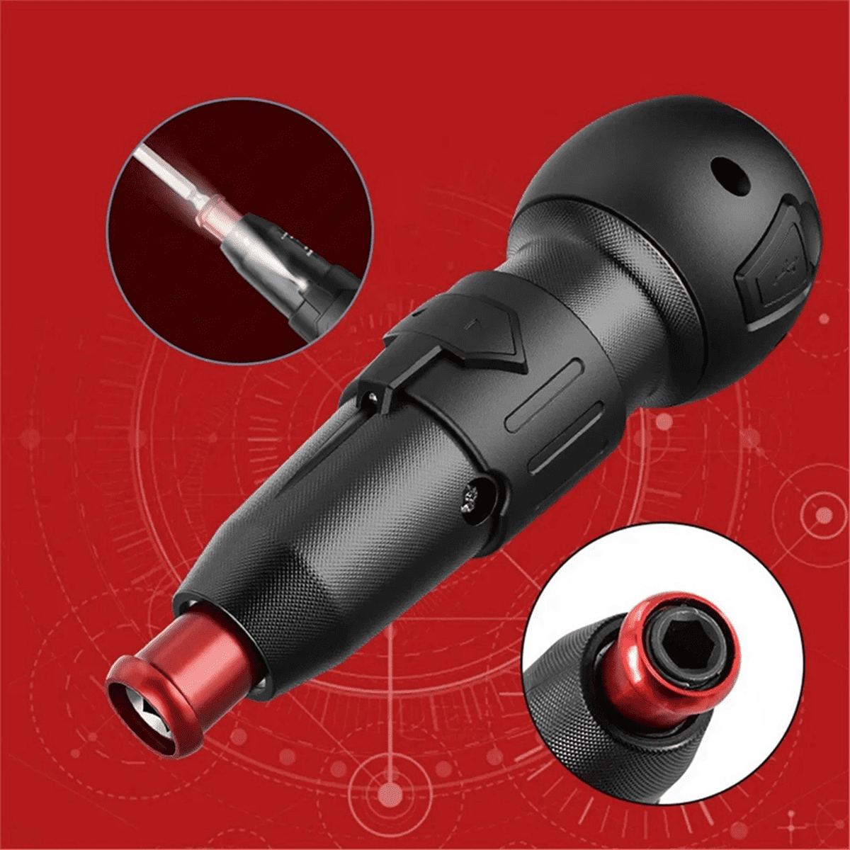 3.6V Cordless Powerful Electric Screwdriver Rechargeable Screwdriver Set Household Auto Screw Driver PC Repair