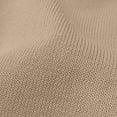 thumbnail image 5 of MIXUE Womens Summer Tops Solid Color Lapel V Neck Short Sleeve Loose Fit Casual Knitted Tshirts Activewear,Beige,L, 5 of 8