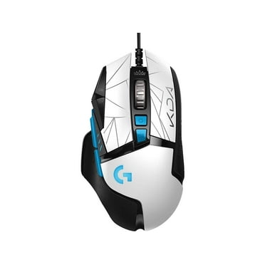 Logitech G502 Hero K/DA High Performance Gaming Mouse - Hero 25K Sensor, 16.8 Million Color LIGHTSYNC RGB, 11 Programmable Buttons, On-Board Memory - Official League of Legends Gaming Gear