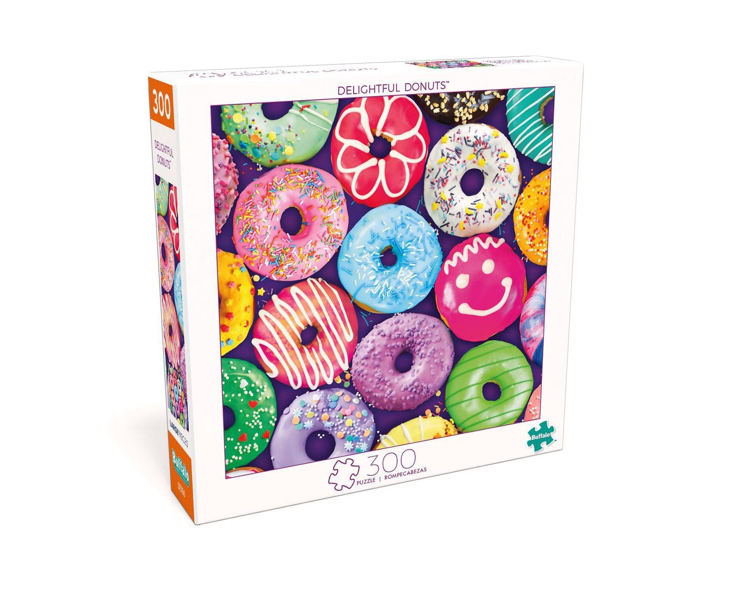 Buffalo Games Art of Play Delightful Donuts 300 Piece Jigsaw Puzzle