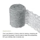 thumbnail image 3 of Cinta de encaje de patrón floral Uxcell para costura, manualidades, envoltura de regalos, ramos, gris, 3 of 6