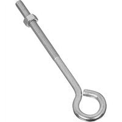 National Hardware N221-242 Eye Bolt, 5/16-18 Thread, 3 in L Thread, 3/4 in ID Dia Eye, Steel, Zinc