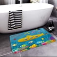 thumbnail image 4 of Bath Mats for Bathroom, Bathroom Mats Rugs No Silp, Washable Cover Floor Rug Carpets Floor Mat Bathroom Decorations 18x30 Inches for Kitchen Bedroom Indoor, 4 of 6