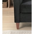 thumbnail image 5 of Uspridefurniture Lisette Velvet 3Pcs Living Room Set,Black, 5 of 5