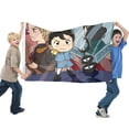 thumbnail image 2 of PEANUTS Bandera impresa con temática, regalo perfecto para fanáticos, amigos y familiares, y adecuada para actividades al aire libre e interiores, decoraciones de fiesta.120cm×180cm, 2 of 6