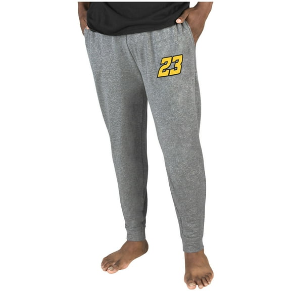 Men's Concepts Sport  Gray Bubba Wallace Mainstream Cuffed Terry Pants