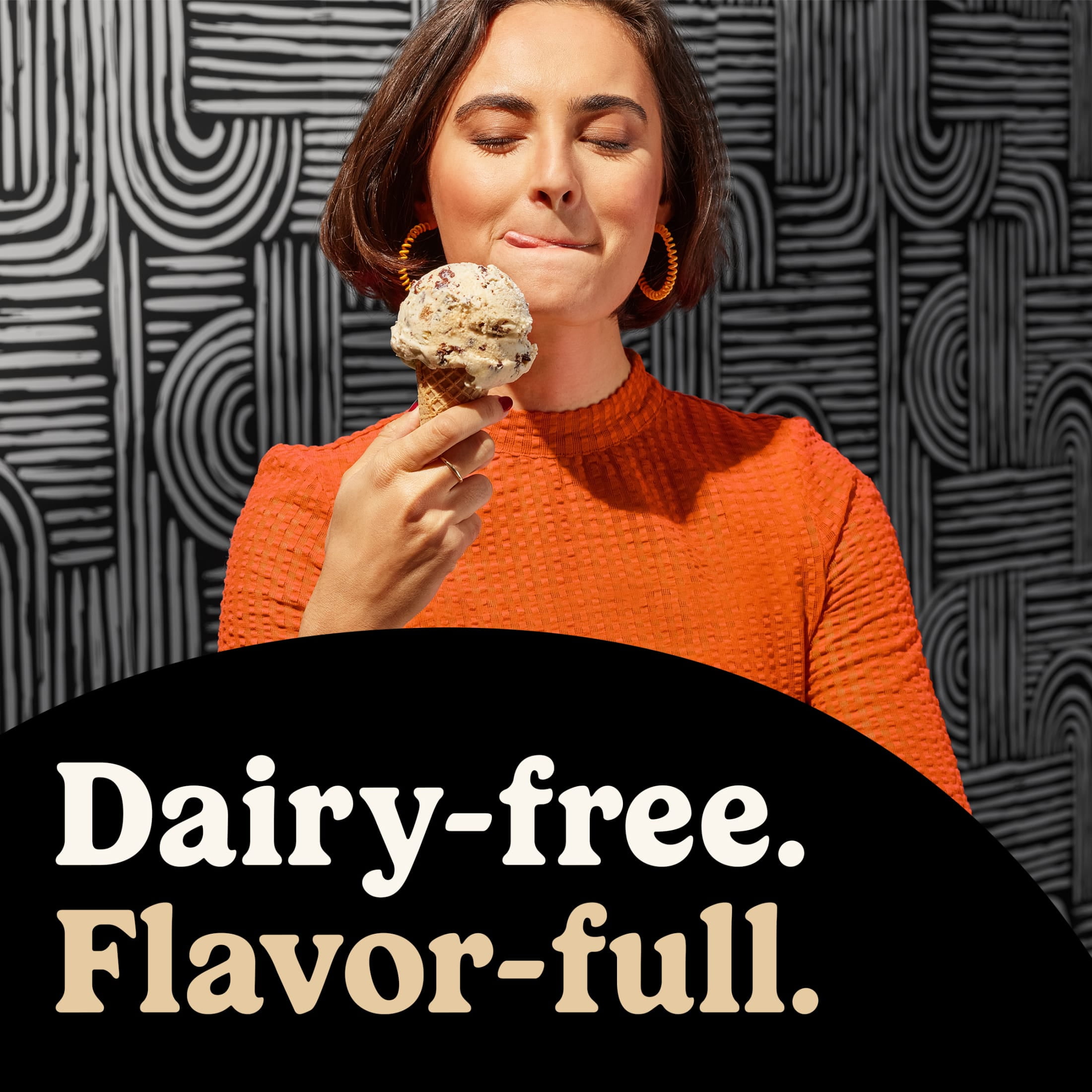 So Delicious Dairy Free Cookie Dough Plant Based Blend Frozen Dessert , 1 Pint