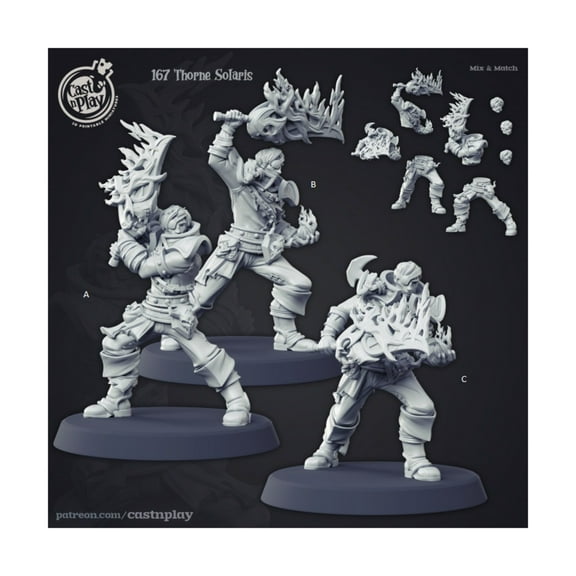 Cast N Play Miniatures Thorne Solaris A New