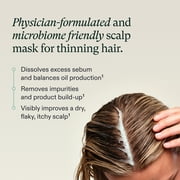 Nutrafol Exfoliating Scalp Mask, Eliminates Product Build-up and Oil for Healthier Hair and Scalp, Physician-formulated for Thinning Hair