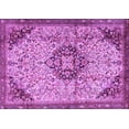 thumbnail image 1 of Ahgly Company Indoor Rectangle Medallion Purple Traditional Area Rugs, 4' x 6', 1 of 4
