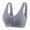 Gray, variant on Elainilye Fashion Wireless Bra for Women Gathering Bra Breast Feeding Bras Front Closure Bra Yoga Running Bra Underwear,Brown