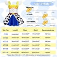 thumbnail image 2 of Benylion Cowgirl Costume for Girls Western Dress Up Outfit for Halloween Cosplsy Party Princess Dress Ruffle Sleeve Clothes for 2-3 Years, 2 of 7