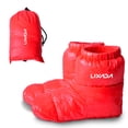 thumbnail image 1 of Botas de plumón de invierno Botines de plumas para el frío Lixada Rojo, 1 of 5
