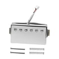 thumbnail image 1 of Yinanstore Alnico II Guitare Humbucker Pickup Pièce de Réparation Haute Performance Professionnel Robuste Accessoires d'Instrument de Musique Remplacement Argent 8K, 1 of 8