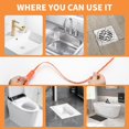 thumbnail image 4 of Drain Snake Drain Clog Remover Tool 4 Pack 20 Inch Flexible Hair Removal for Sink Shower Tub and Toilet with Grip Handle Easy Use Kitchen Bathroom Pipe Cleaner-, 4 of 6