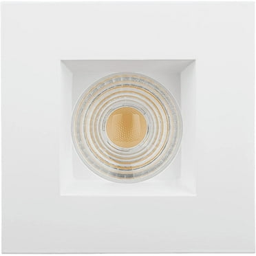 Perlglow 4" Square White Baffle 23W ‎1800 Lumens 5CCT Recessed Light