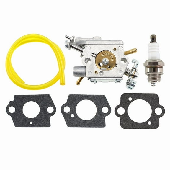 HURI Carburetor For Husqvarna 585603801 501716903 525BX Gaskwet Spark Plug Handheld Blower