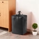 thumbnail image 1 of Bolsa para guardar colchas, organizador de ropa, recipiente para mantas, con cierre con cremallera y asas de transporte, gran capacidad, 80x52x41cm para dormitorio, dormitorio, 1 of 6