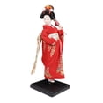 thumbnail image 1 of Muñeca geisha japonesa étnica, figura coleccionable, estilo vintage, colección artesanal. Estilo E, 1 of 9