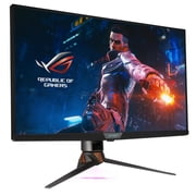 ASUS ROG Swift 32” 4K HDR 144Hz DSC Gaming Monitor (PG32UQX) - UHD (3840 x 2160), Mini-LED IPS, G-SYNC Ultimate, Local dimming, Quantum Dot technology, DisplayHDR 1400, Eye Care, DisplayPort, HDMI